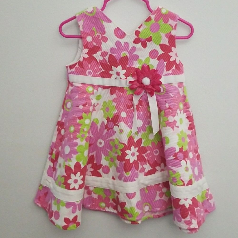 Youngland floral dress, 2T